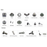 OHIO焊接螺母、焊接螺钉、焊接螺柱、压紧螺母、调节螺母