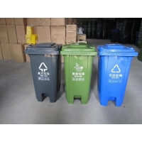 北京生活垃圾分类桶，北京三色垃圾桶，北京标准分类垃圾桶