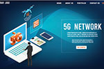 5G网络网页模板