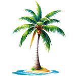 海边椰树免抠图2