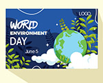 庆祝世界环境日横幅
