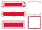 传统纹样装饰边框
