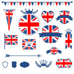 英国国旗元素