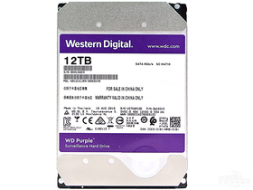 西部数据 紫盘 12TB 256M SATA 硬盘(WD121EJRX)仅1880