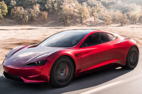 特斯拉Tesla Motors  Roadster 电动汽车
