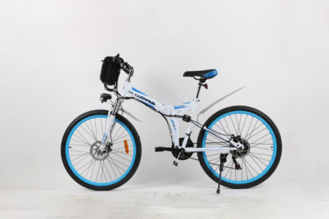 美雅途  26寸挂包锂电池自行车  电动自行车整车外观图片
