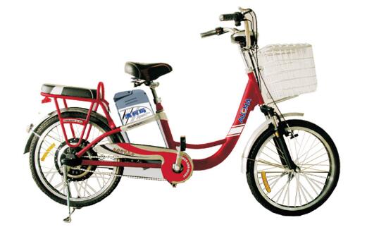 澳柯玛肯德基外卖电动自行车整车外观图片