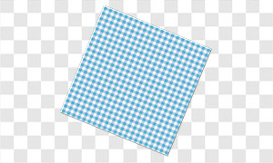 叠放整齐的蓝白格子布免扣PNG图片