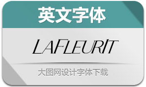 LaFleur-Italic(英文字体)