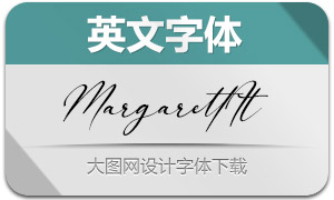 MargarettItalic(英文字体)
