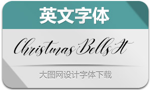 ChristmasBells-Italic(英文字体)