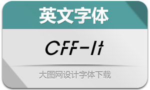 CFFortusnova-Italic(英文字体)