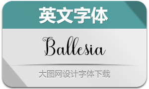 BallesiaScript(英文字体)