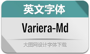 Variera-Medium(英文字体)