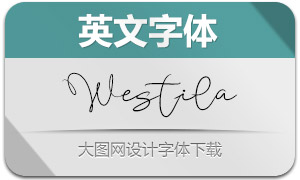 WestilaSignature(英文字体)