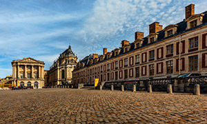 法国巴黎凡尔赛宫建筑摄影高清图片