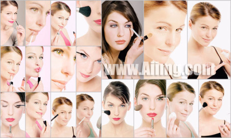 19张化妆女人高清图片
