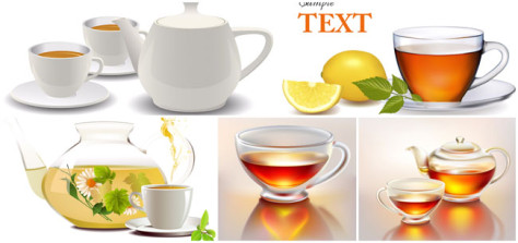 茶与柠檬图片素材