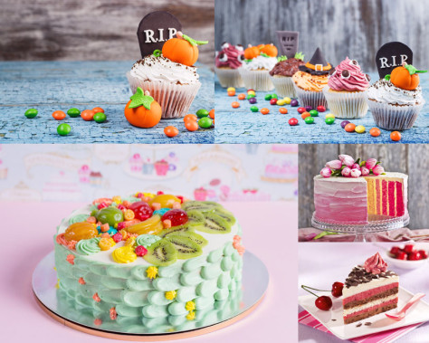 漂亮的甜美蛋糕食物摄影高清图片