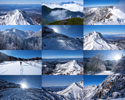 雪山高山登山风光摄影高清图片