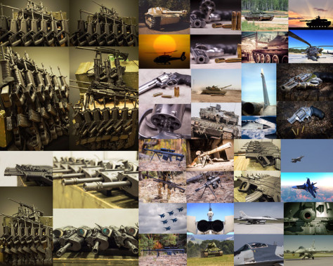 军事装备展示摄影高清图片