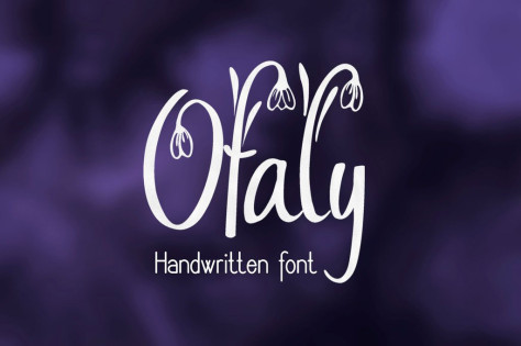 Ofaly Font 英文字体