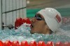 图文-全国游泳锦标赛张琳50自出局 赛后观看成绩