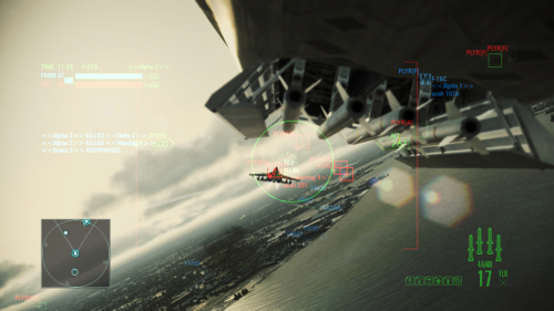 《皇牌空战7：突击地平线》海量游戏截图欣赏