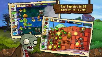 植物大战僵尸高清版本1.0.8（Plants vs Zombies）