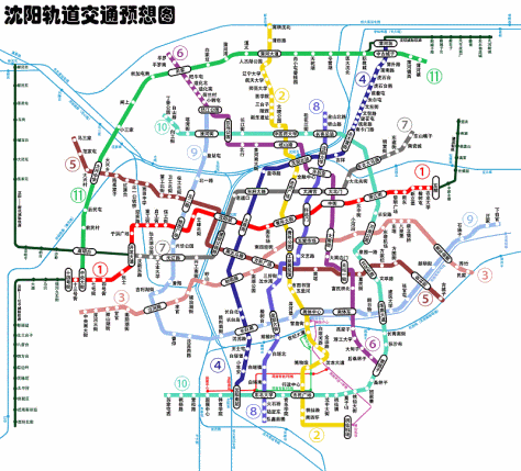 沈阳地铁线路图2020高清版
