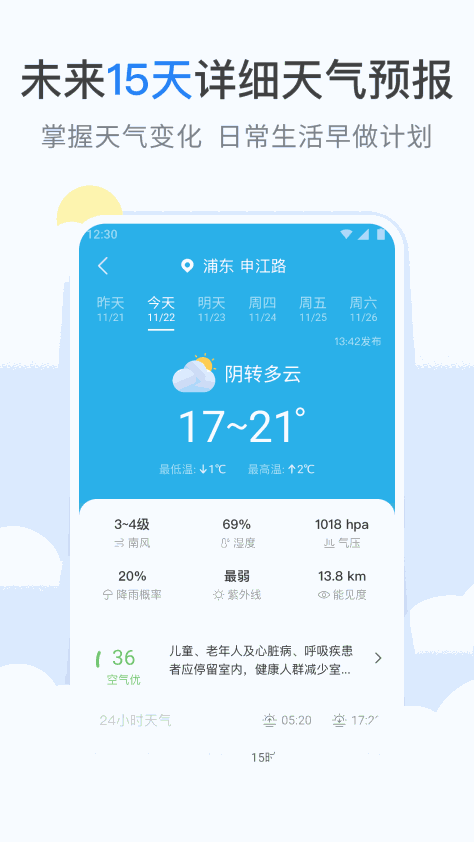 蚂蚁天气预报(2)