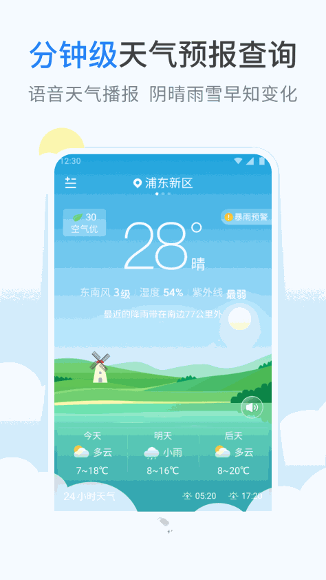 蚂蚁天气预报(1)