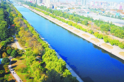 【魅力鹰城·山水风光篇】河畅水清“湛”绿波 岸美生态惠鹰城