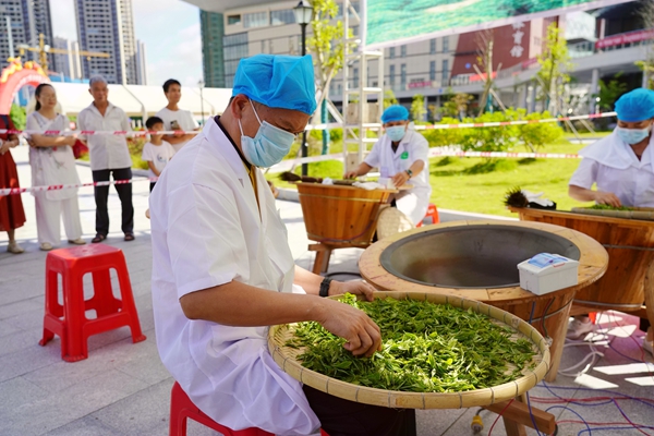 茶叶加工竞赛。