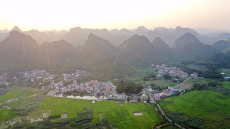 广西4星级乡村旅游区——灵龟宝山景区。