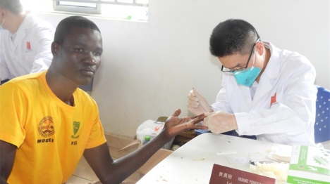 Les services médicaux proposés par l'équipe médicale chinoise au Soudan du Sud