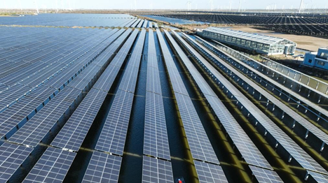 Chine : début de la construction du principal projet photovoltaïque offshore de la Chine