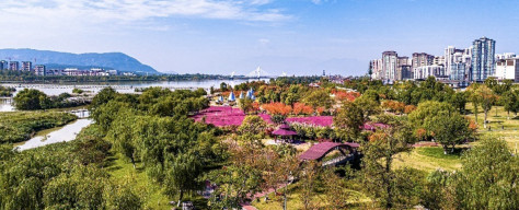 高质量发展调研行 | 在汉中，这座“荒滩”变的“公园”，有多美？