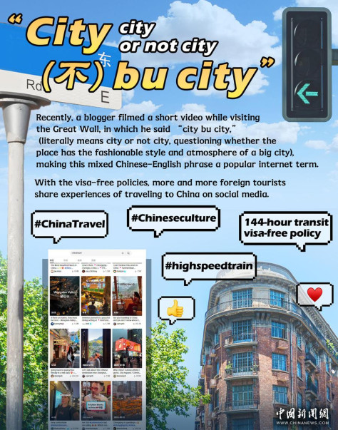 City Bu City: Viral phrase amid rising China travel trend