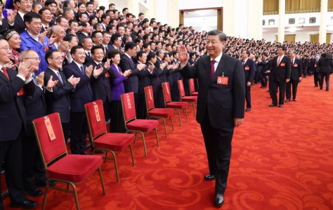 Xi meets with CPC National Congress delegates