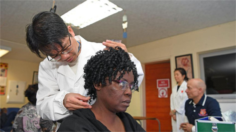 Chinese medical team expands traditional Chinese medicine awareness in Namibian schools