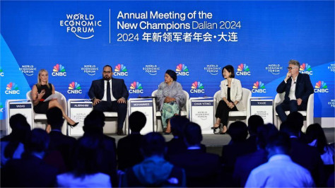 Global cooperation in energy transition, climate change fight urged at Summer Davos