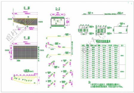 过渡墩盖梁钢筋布置图