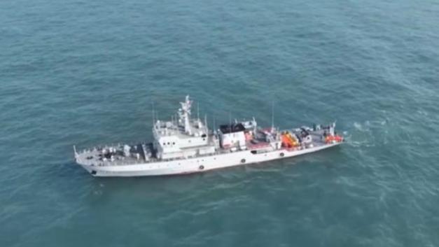 Chinese navy conducts drill in Yellow Sea