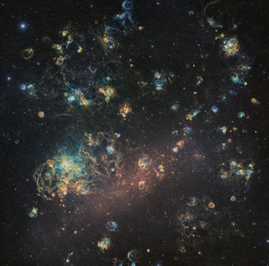 大麦哲伦星系的星云