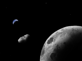4月25日外媒科学网站摘要：这颗地球准卫星可能是月球碎片
