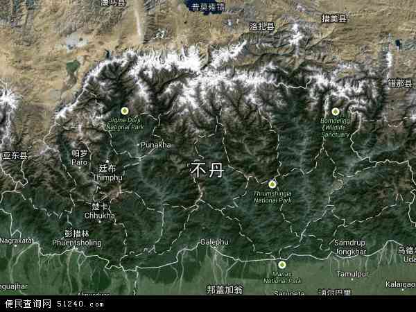 不丹卫星地图 - 不丹高清卫星地图 - 不丹高清航拍地图 - 2024年不丹高清卫星地图