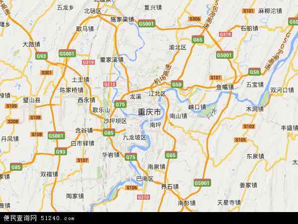 重庆市地图 - 重庆市电子地图 - 重庆市高清地图 - 2024年重庆市地图