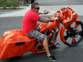 超级拉风炫酷的摩托车 橘色梦幻 (497播放)