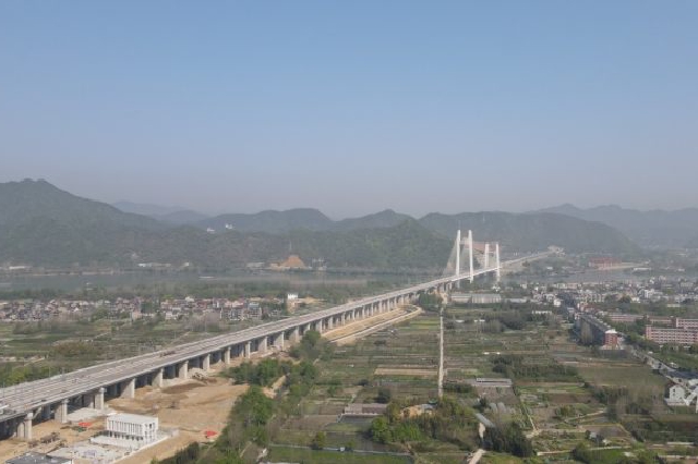随着杭州亚运会脚步推进 湖杭铁路项目建设进入倒计时
